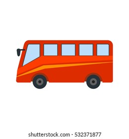 Maharashtra State Transport St Bus Vector Stock Vector (Royalty Free ...