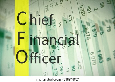Business Acronym CFO as Chief financial officer.
