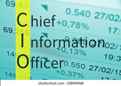 Business Acronym CIO As Chief Information Officer.