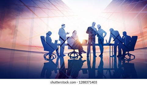 Business background. Concept business illustration.
