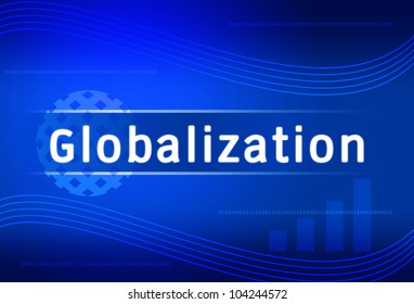 business background globalization