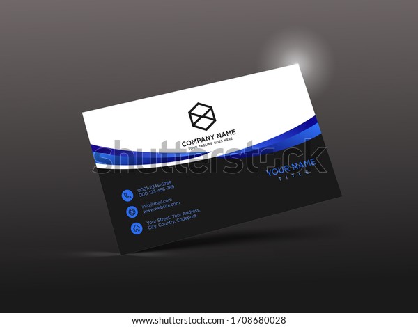 business card designs that are\
divided into 2 colors helap and white separated by\
curtains
