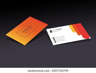 Business card, Visiting Card , Modern Business Card, Brand Identity, Pocket ID - Powered by Shutterstock