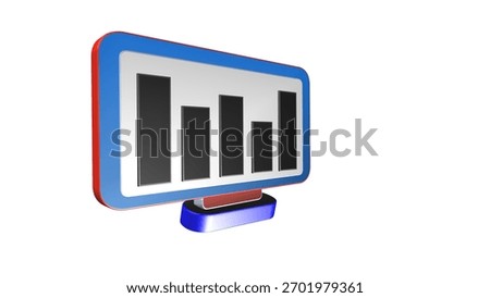 Business chart graph data analysis finance investment market growth success report stats