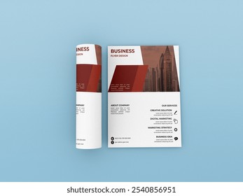 Business Flyer Design, Brochure, Corporate Flyer, Professional, Real Estate, Flyer Template, Abstract Flyer, Modern Booklet, Creative Pamphlet - Powered by Shutterstock