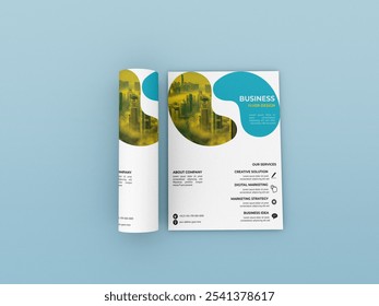 Business Flyer Design, Brochure, Corporate Flyer, Professional, Real Estate, Flyer Template, Abstract Flyer, Modern Booklet, Creative Pamphlet - Powered by Shutterstock