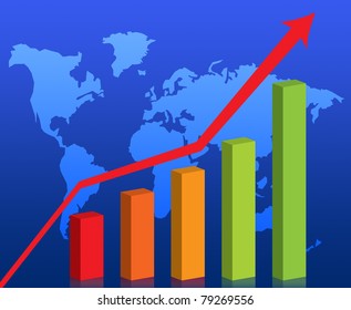 Business Graph Success Chart Data Stock Illustration 79269556 ...