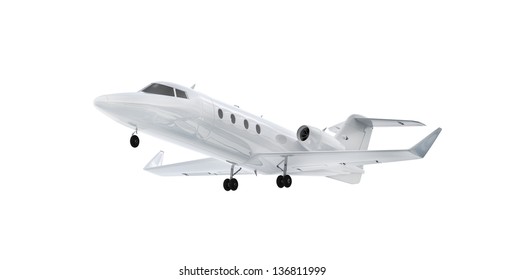 Business Jet - Isolated