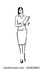 35+ Latest Simple Woman Drawing Full Body | Simple Day Book