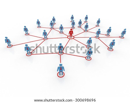 business network concept