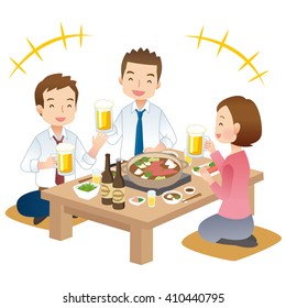 居酒屋 飲み会 のイラスト素材 画像 ベクター画像 Shutterstock