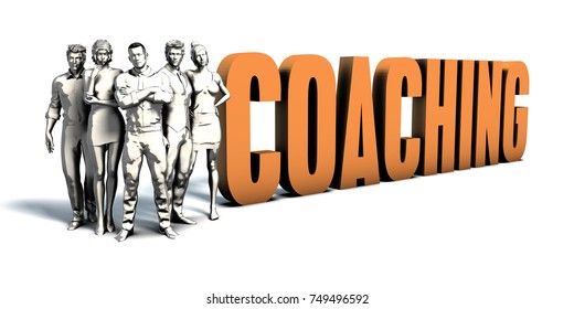 Business People Team Focusing on Improving Coaching as a Concept 3D Render - Powered by Shutterstock