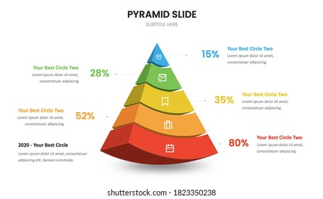 Business Process Management Charts Pyramid Diagrams Stock Illustration ...