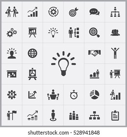 Business Strategy Icons Universal Set Web Stock Illustration 528941848 ...