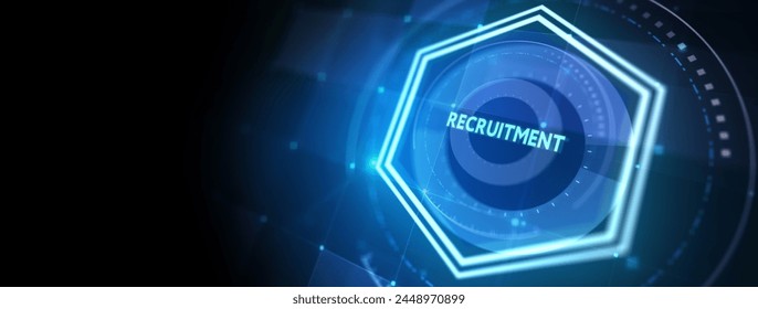 Business, Technology, Internet and network concept. Recruitment career employee interview business HR Human Resources concept. 3d illustration - Powered by Shutterstock