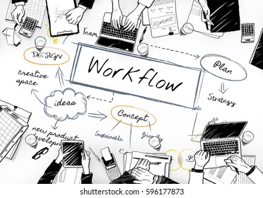 Business Workflow Concept