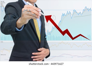 Businessman Stock Market Stock Illustration 443971627 | Shutterstock