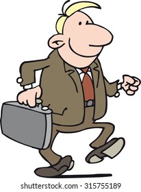 Businessman Walking Stock Illustration 315755189 | Shutterstock