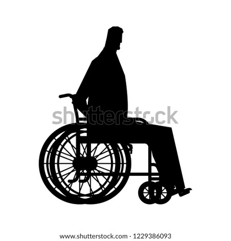 Businessman Wheelchair Boss Disabled Medicine Illustration - 