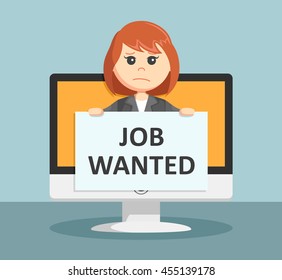 Job Hunting Cartoons Images Stock Photos Vectors Shutterstock