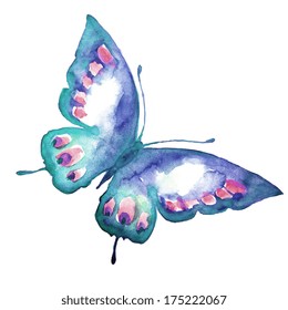 Free Free 189 Butterfly Watercolor Svg SVG PNG EPS DXF File