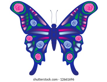 Butterfly Camouflage Stock Illustration 12661696 | Shutterstock