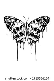 5,399 Skull butterfly Images, Stock Photos & Vectors | Shutterstock