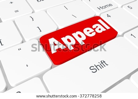 Button "Appeal" on keyboard