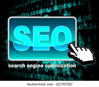 Button Online Search Engine Optimization Showing Digital Marketing Website Development And Research For Online Site Traffic