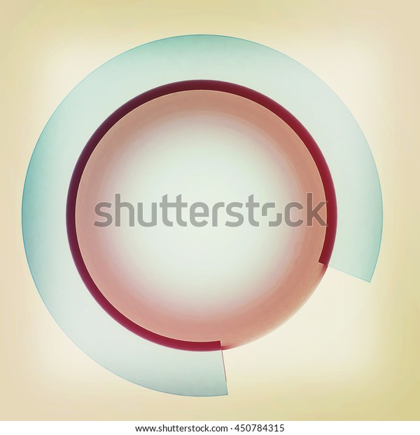 Button Sphere Semicircle Isolated On White Stock Illustration 450784315 ...