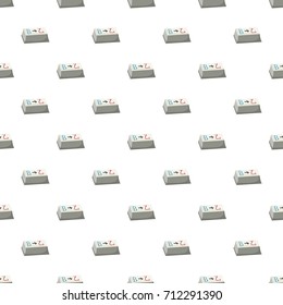 Button for translation pattern seamless repeat in cartoon style  illustration