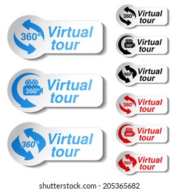 Buttons For Virtual Tour