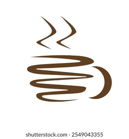 CAFE - COFFEE - TEA SHOP LOGO - SYMBOLE - ICONE - Powered by Shutterstock