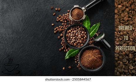 Cafe Opening Or Coffe Website Background Image for Advertisement Invitation or Website - Powered by Shutterstock