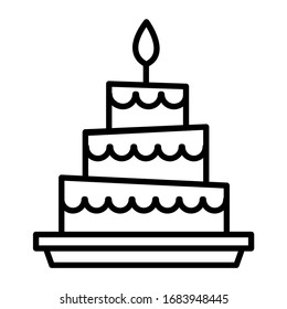 Birthday Cake Designs Black And White / Premium Vector Black And White