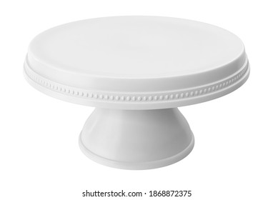 Cake Stand 3D Illustration On White Background