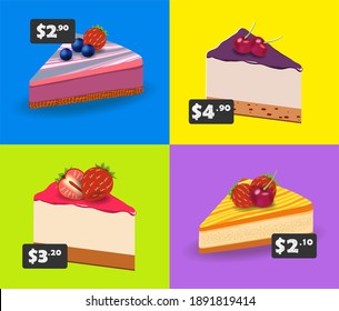 いちごのケーキ のイラスト素材 画像 ベクター画像 Shutterstock