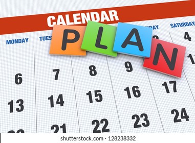 Calendar planning concept - Powered by Shutterstock