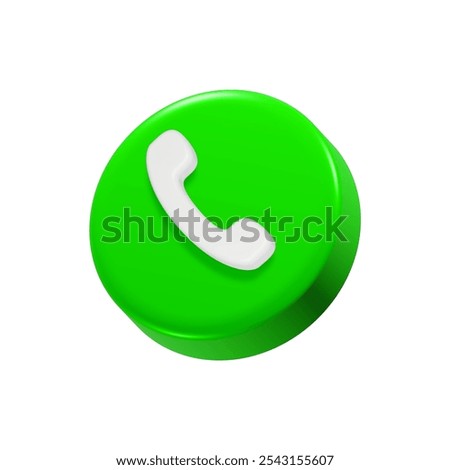 call answer phone call 3d