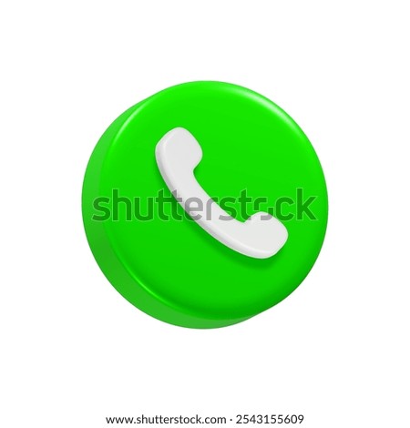 call answer phone call 3d