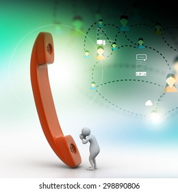 Call now concept