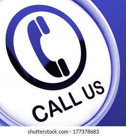 Call Us Button Showing Talk or Chat