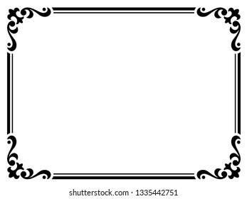 13,308 Simple scroll border Images, Stock Photos & Vectors | Shutterstock