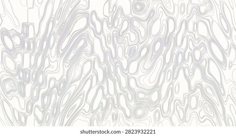 A calming and elegant single view render showcasing soft brushed silk strands following a gentle flow pattern on a clean white backdrop.