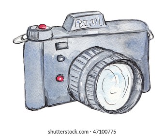 Camera Stock Illustration 47100775 | Shutterstock