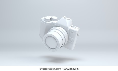 Camera 3d Render Object minimal Abstack background isolate