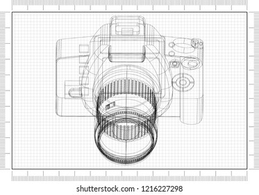 773 Camera technical drawing Images, Stock Photos & Vectors | Shutterstock