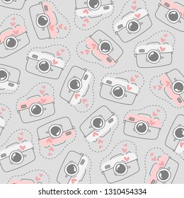 Camera Digital, Photography Background, Cute Camera, Pink And Gray Background, Memories Background