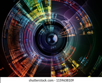 Camera Eye series  Background composed photo lens   fractal elements the subject digital photography   creativity 