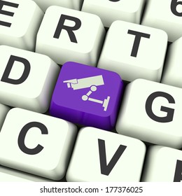Camera Key Showing CCTV and Web Security
